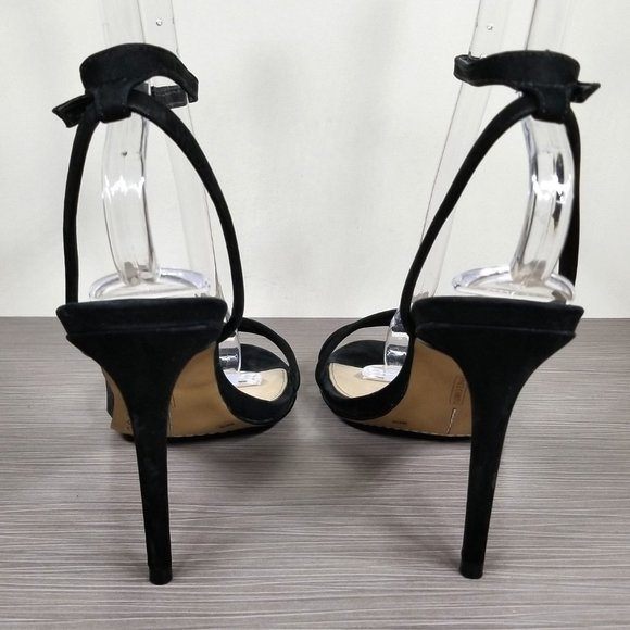 Vince Camuto Kareenat Sandal, Black Suede - Picture 5 of 10